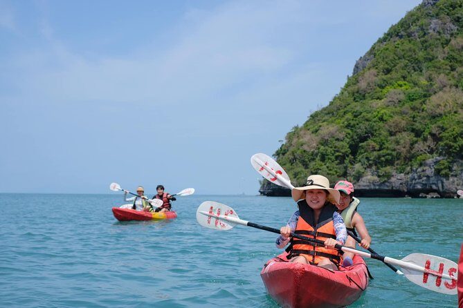 Angthong National Marine Park Trip + Kayaking By Big Boat From Koh Samui - Frequently Asked Questions
