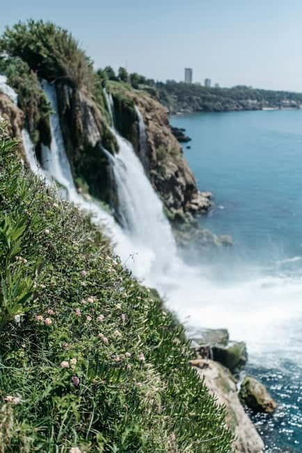 Antalya: 2-hourYachtTour toLowerDudenFalls with audionfo - Key Points