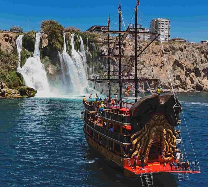Antalya: Duden Waterfall Pirate Boat Trip - What to Expect from the Duden Waterfall Pirate Boat Trip