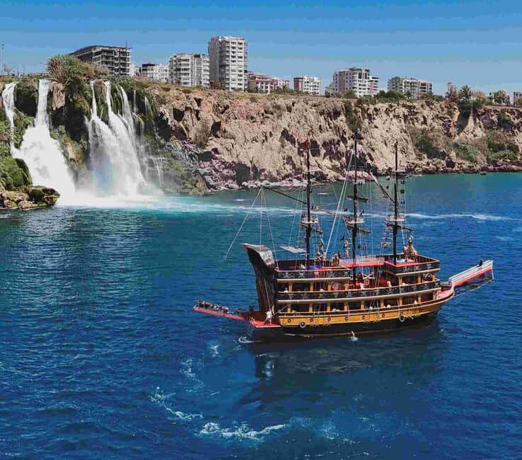 Antalya: Duden Waterfall Pirate Boat Trip - Detailed Breakdown of the Experience