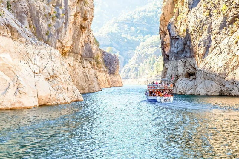 Antalya: Green Canyon Boat Trip w/Lunch near Green Lake - The Lunch Experience