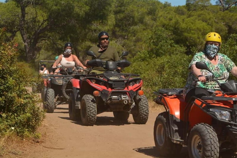Antalya: Lara Beach Region Quad Safari - The Itinerary in Detail