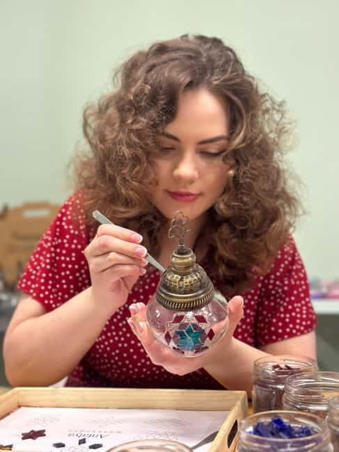 Antalya Old Town: Traditional Mosaic Lamp or Candle Workshop - The Sum Up