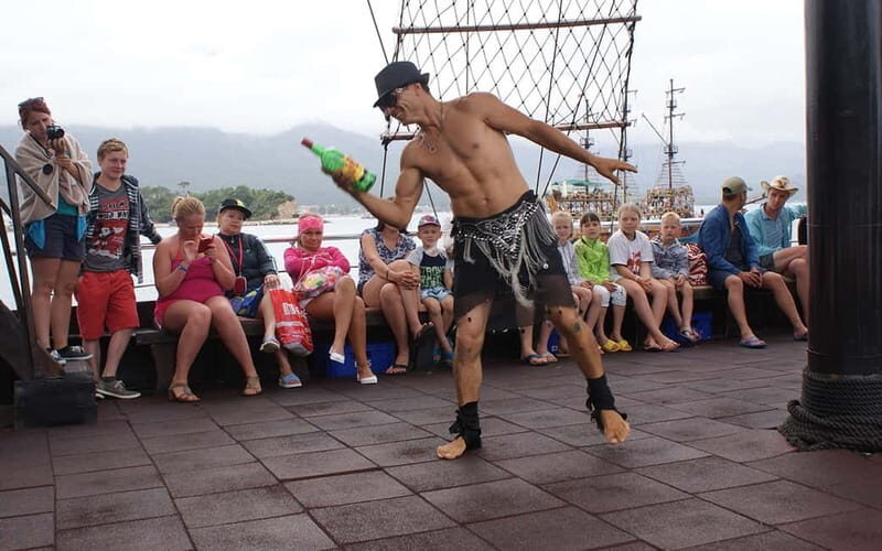 Antalya Pirate Boat Trip with Lunch, Swimming & Foam Party - The Itinerary: What to Expect