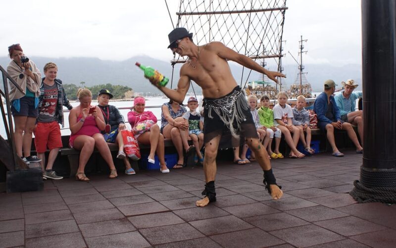 Antalya: Pirates Boat Tour W/ Swim Stops Lunch & Waterfall - Practicalities: Duration, Groups, and Cost
