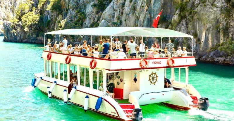 antalya-side-alanya-green-canyon-boat-tour-lunch-softdrink