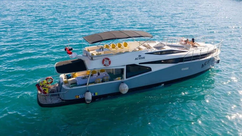 Antalya Transfer with Kleopatra Beach Stop Deluxe Yacht Tour - An In-Depth Look at the Antalya Deluxe Yacht Experience