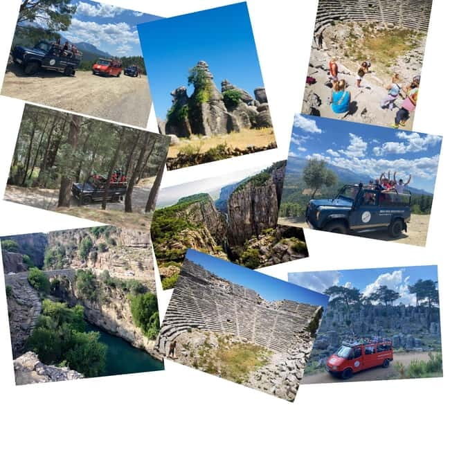 Antalya:Jeep Safari Taz Canyon, Selge theater Adam Kayalar - Introduction to the Antalya Jeep Safari Experience