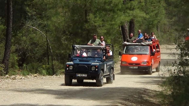 Antalya:Jeep Safari Taz Canyon, Selge theater Adam Kayalar - Duration, Group Size, and Practical Considerations