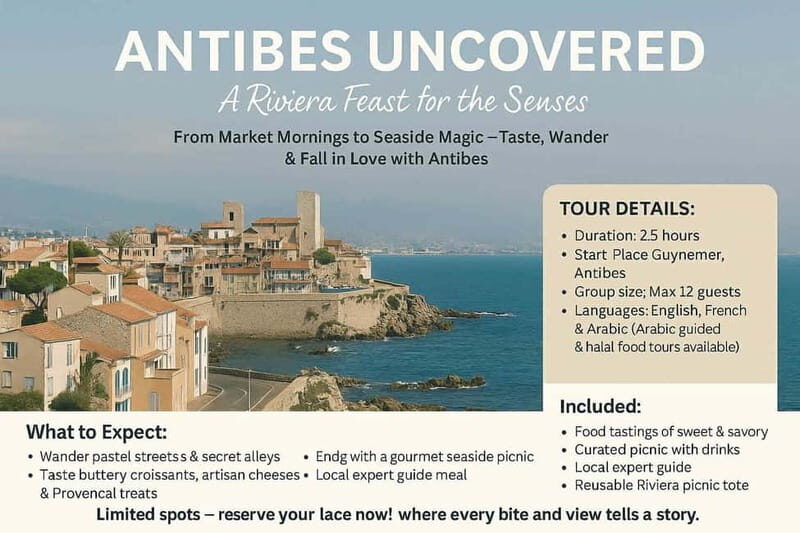 Antibes: Old Town Food Tour with Seaside Picnic - Introduction: Why This Tour Is a Gem in Antibes
