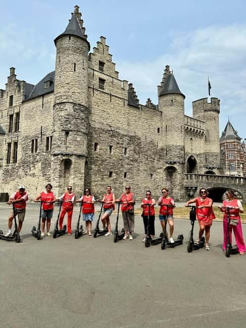Antwerp: The Big Five City Highlights E-kickscooter Tour - What You Can Expect During the Tour