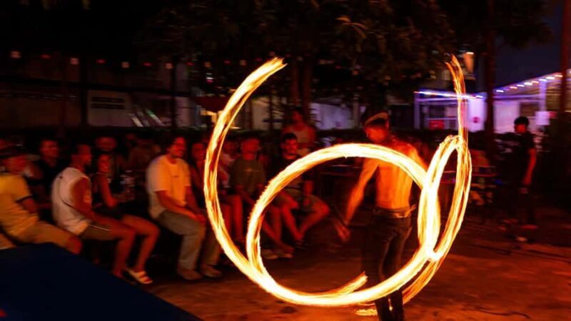 Ao Nang: Pub Crawl - Bars, Fire Show & Free Shots - The Fire Show – A Nighttime Spectacle