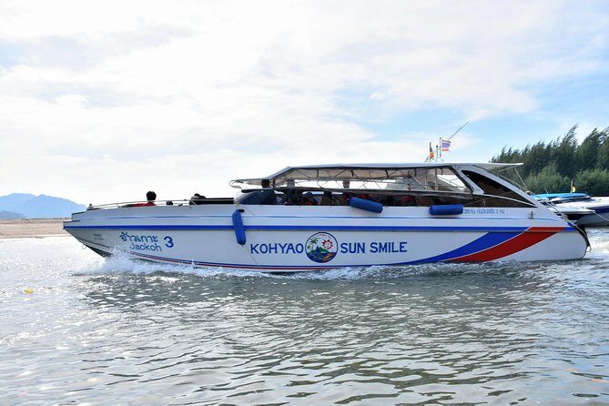 Ao Nang to Koh Yao Noi by Koh Yao Sun Smile Speed Boat - Key Points