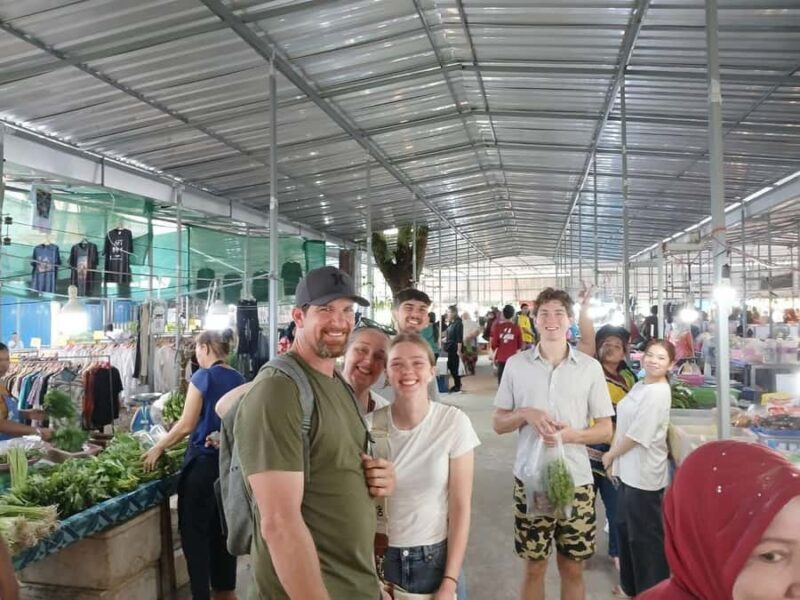 Aonang: Thai Cooking Class with Market & Kitchen Garden Tour - Visiting the Local Market