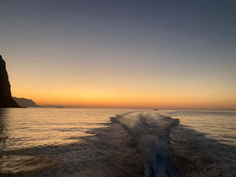 Aperitif on a boat at sunset at the Queen Cave - Meet at Marina Arenella: Easy access and a charming starting point