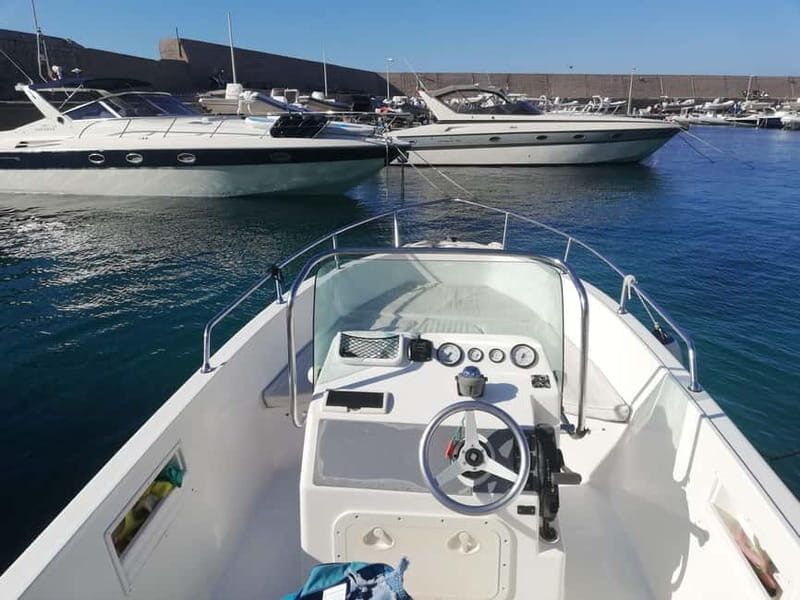 Aperitif on a boat at sunset at the Queen Cave - Navigating to Arenella Bay: Scenic moments