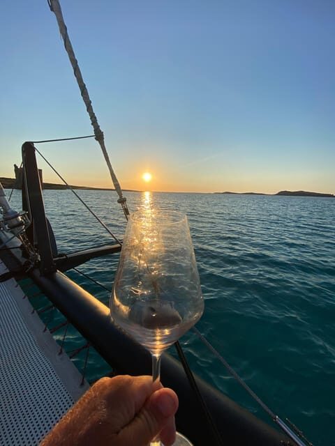 aperitifs at sunset on the Stintino catamaran burianaCharter - Final Thoughts