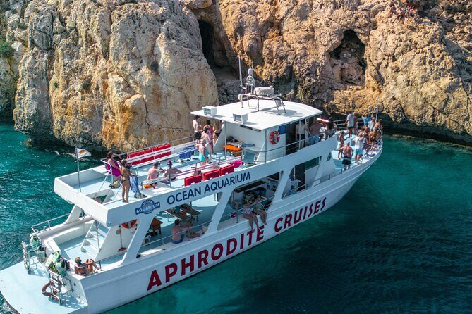 "Aphrodite I Cruises" trip to Blue Lagoon & Turtle Cove - Introduction