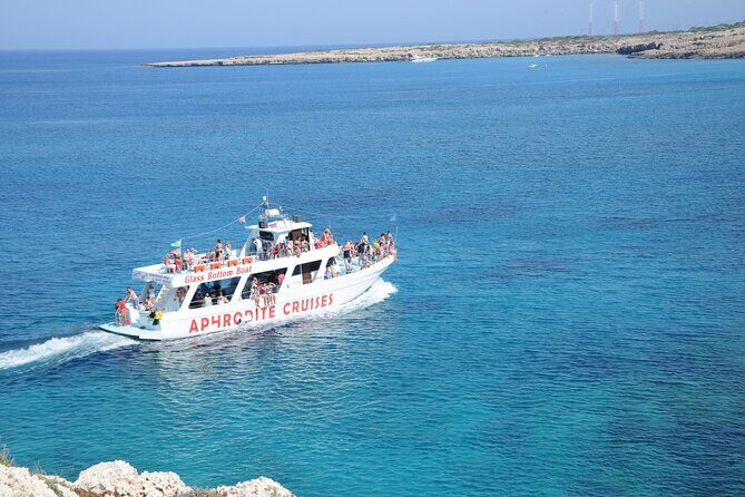 "Aphrodite I Cruises" trip to Blue Lagoon & Turtle Cove - Key Points