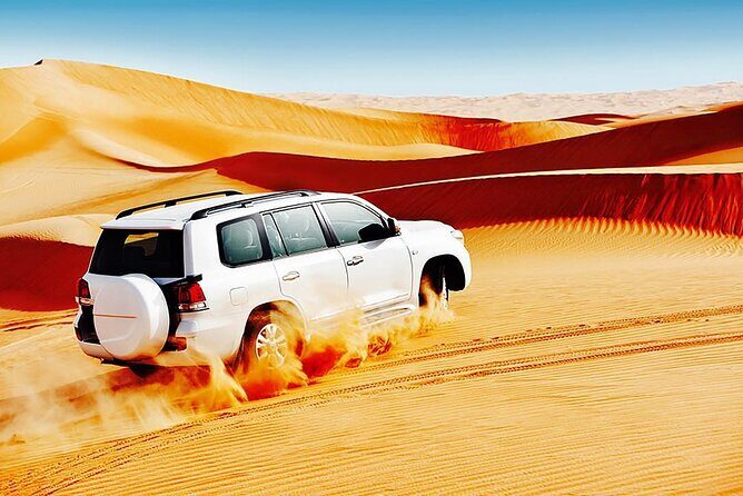 Arabian Desert Safari with BBQ Dinner & Camel Riding - Key Points