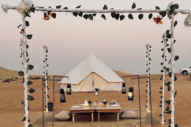 Arabian Glamping Adventure in Desert - FAQs