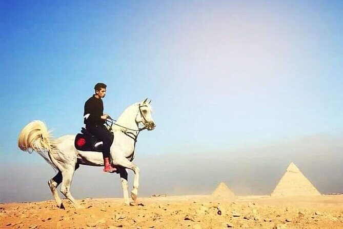 Arabian Nights immersion Pyramids Horse,camel Ride,Bedouin Tea - FAQs