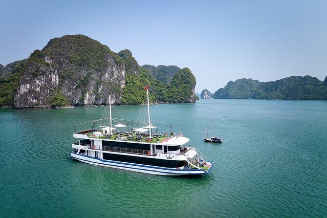 Arcady Halong 5 Star Day Cruise: Buffet Lunch, Wine & Fruits - Key Points