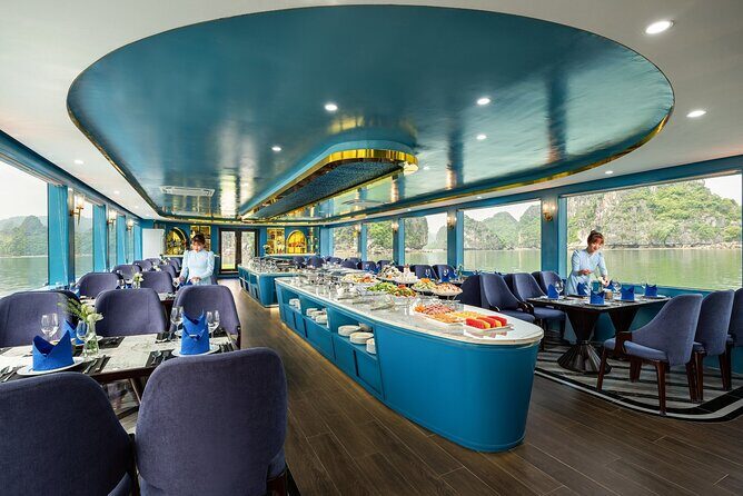 Arcady Luxury Day Cruise 6 Hours Explore Halong Bay FROM Harbor - FAQ