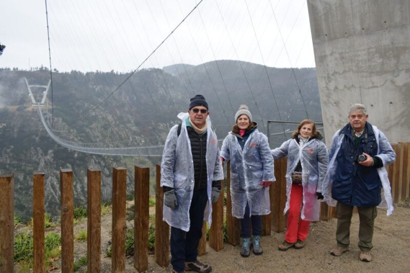 Arouca: Guided Tour Paiva Walkways + 516 Suspension Bridge - FAQs
