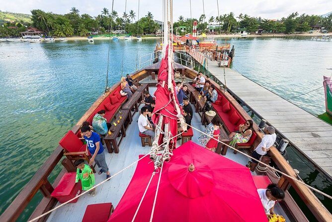 Around Koh Samui Day Cruise Tour By Red Baron Chinese Sailboat - FAQs