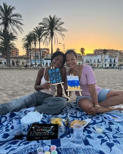 Art and Ocean Breeze: Painting Experience. - Discovering the Beachside Painting Experience