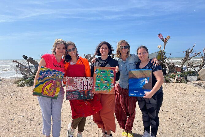 art therapy painting workshop. - Key Points