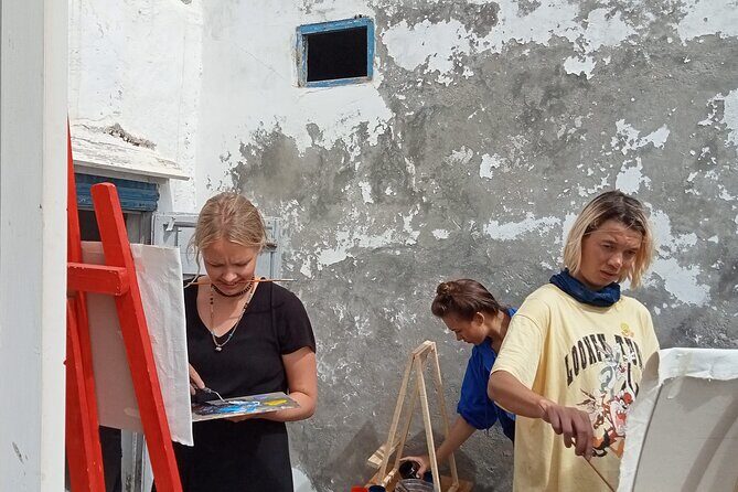 art therapy painting workshop. - The Experience in Detail