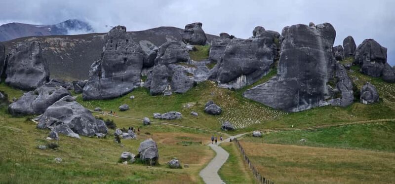 Arthurs Pass Alpine Explorer Day Tour from Christchurch - Castle Hill: The Limestone Marvel
