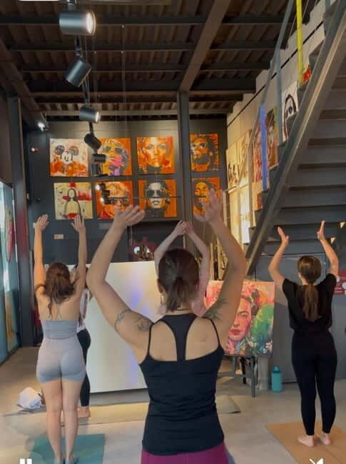 Art&Yoga + Cheese&Wine - Exploring the Experience: The Perfect Blend of Art, Relaxation, and Flavors