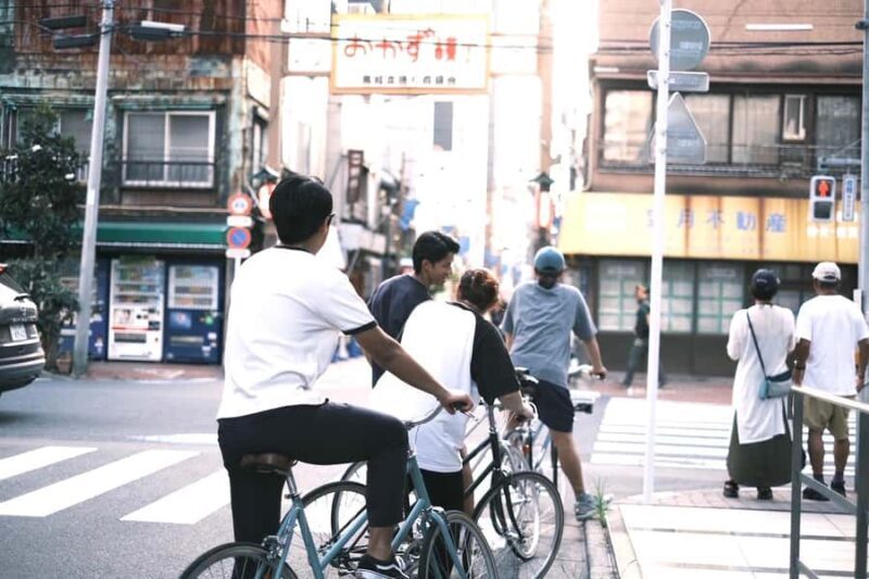 Asakusa Seven Lucky Gods Cycling Tour with English Guide - Local Treats and Shopping Breaks