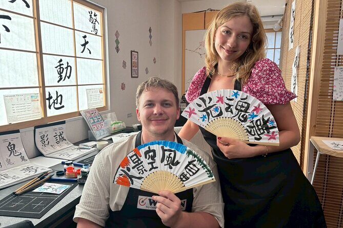 AsakusaJapanese Calligraphy & Make your original folding fan! - Why This Tour Works Well for Travelers