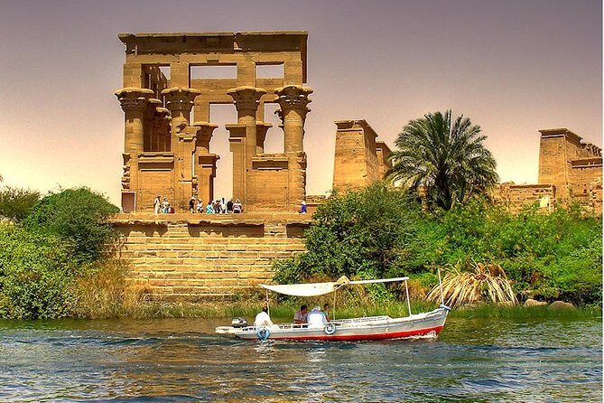 Aswan : Private Tour to Unfinished Obelisk, High Dam and Philae Temple by BOAT - Authenticity and Travel Experience