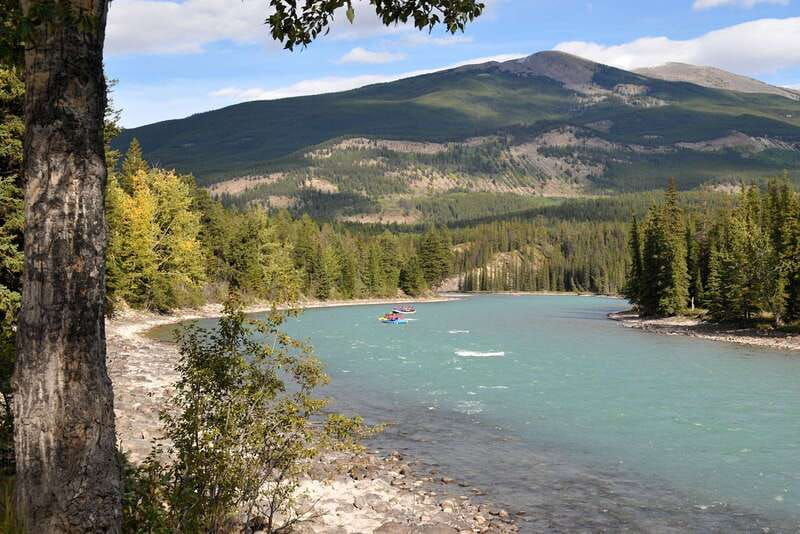 athabasca-falls-class-2-white-water-rafting-adventure