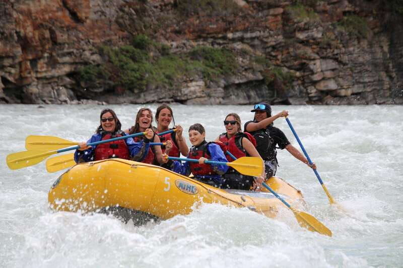 athabasca-falls-class-2-white-water-rafting-adventure