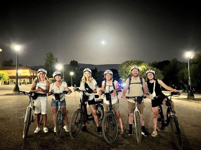athens-2-hour-highlights-tour-by-e-bike-after-sunset