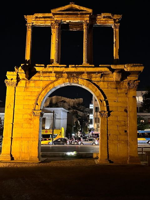 athens-2-hour-highlights-tour-by-e-bike-after-sunset
