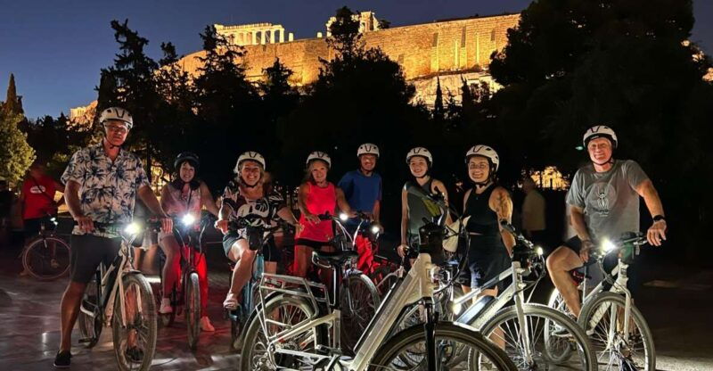 athens-2-hour-highlights-tour-by-e-bike-after-sunset