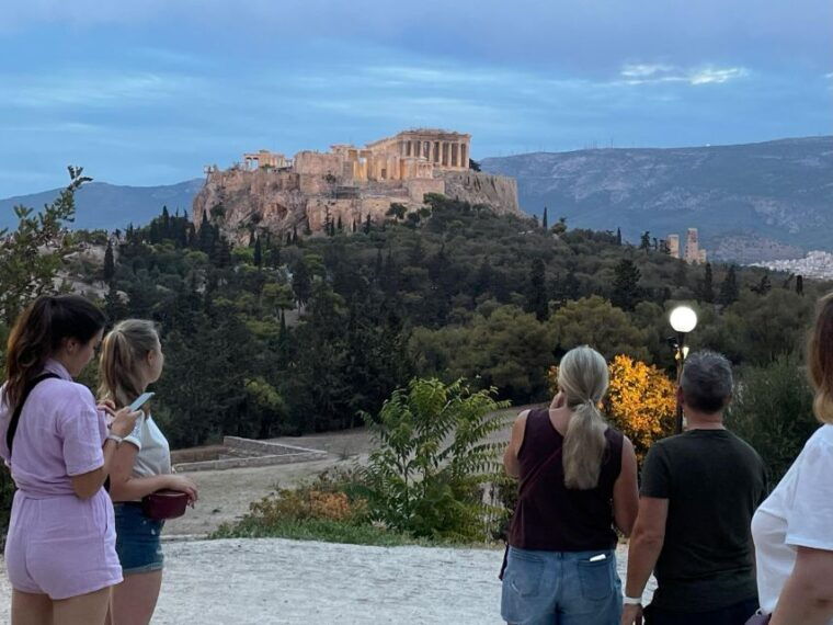 athens-2-hour-highlights-tour-by-e-bike-after-sunset