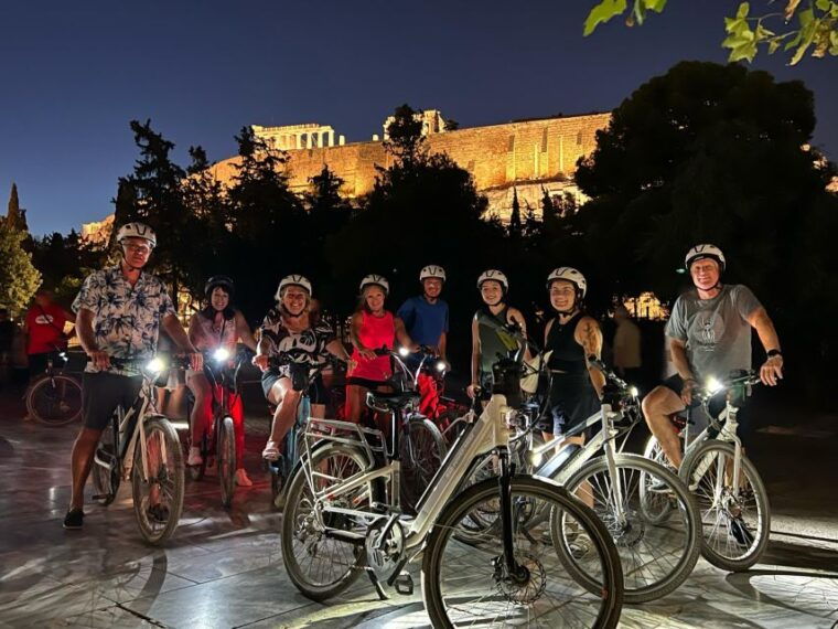 athens-2-hour-highlights-tour-by-e-bike-after-sunset