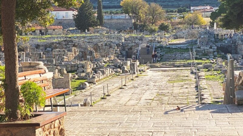 athens-ancient-corinth-nafplio-with-swim-honey-tasting-2