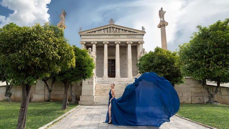 Athens: Flying Dress Photo © Photoshoot "Express package" - Who Will Love This Experience?