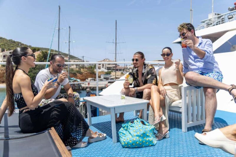 Athens: Islands Swimming Day Cruise. DJ, Lunch & Drinks inc. - The Itinerary: What to Expect on the Day