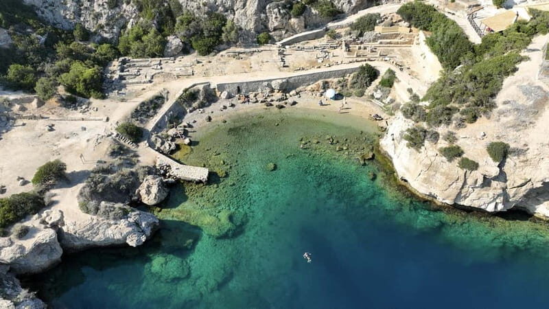 Athens: Lake Vouliagmeni Corinthia, Heraion Sunset & Swim - Key Points