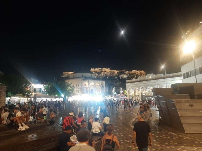 Athens panoramic tour by night with open double decker bus - A Closer Look at the Experience